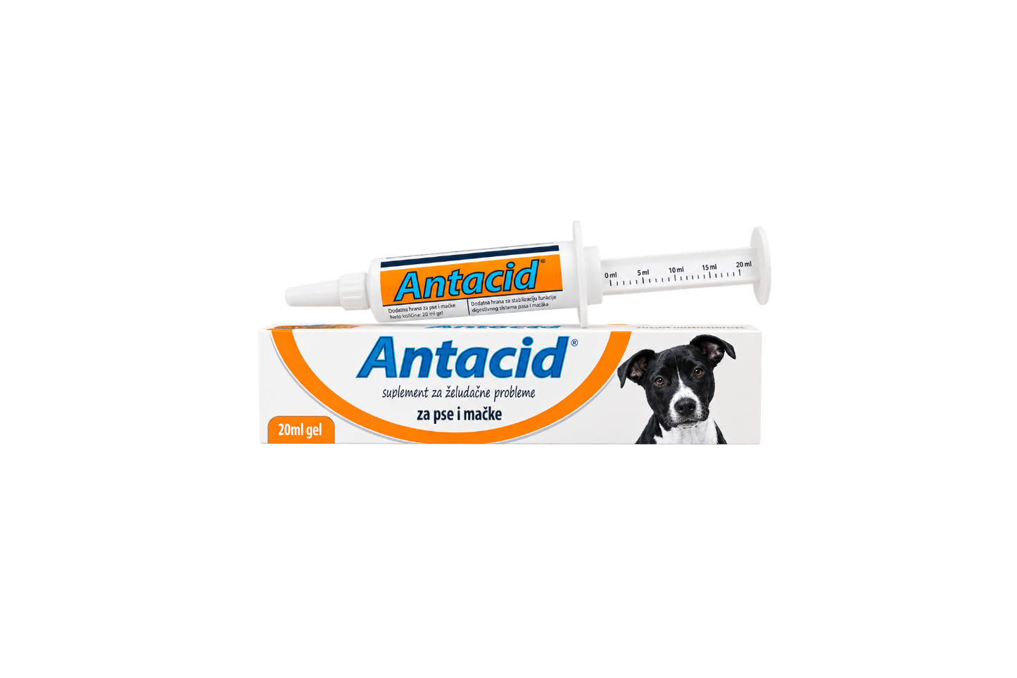 VetPlanet Antacid Gel skrandžio rūgštingumui šunims ir katėms, 20 ml