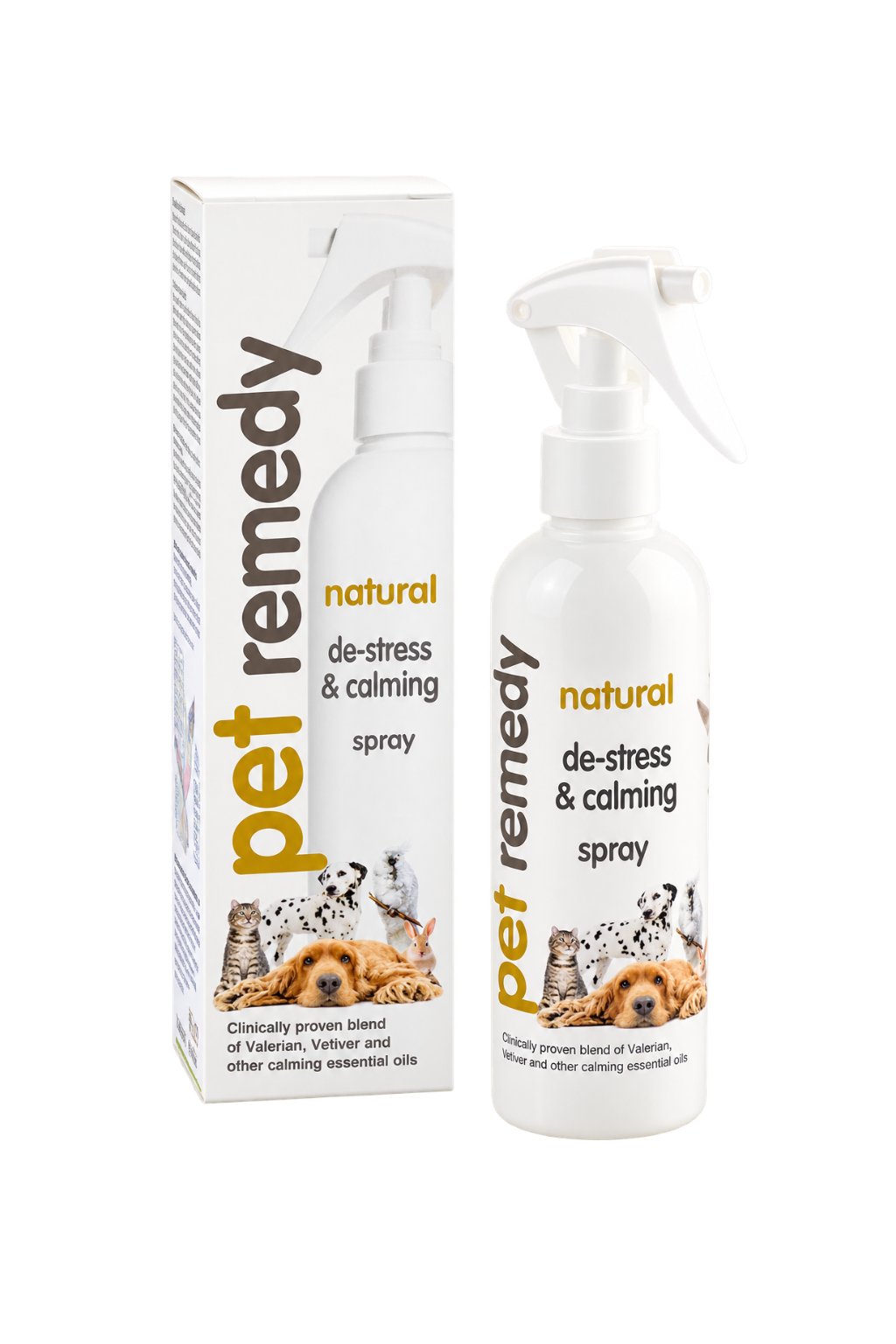 Pet Remedy raminamasis purškalas šunims katėms ir kitiems gyvūnams 200 ml