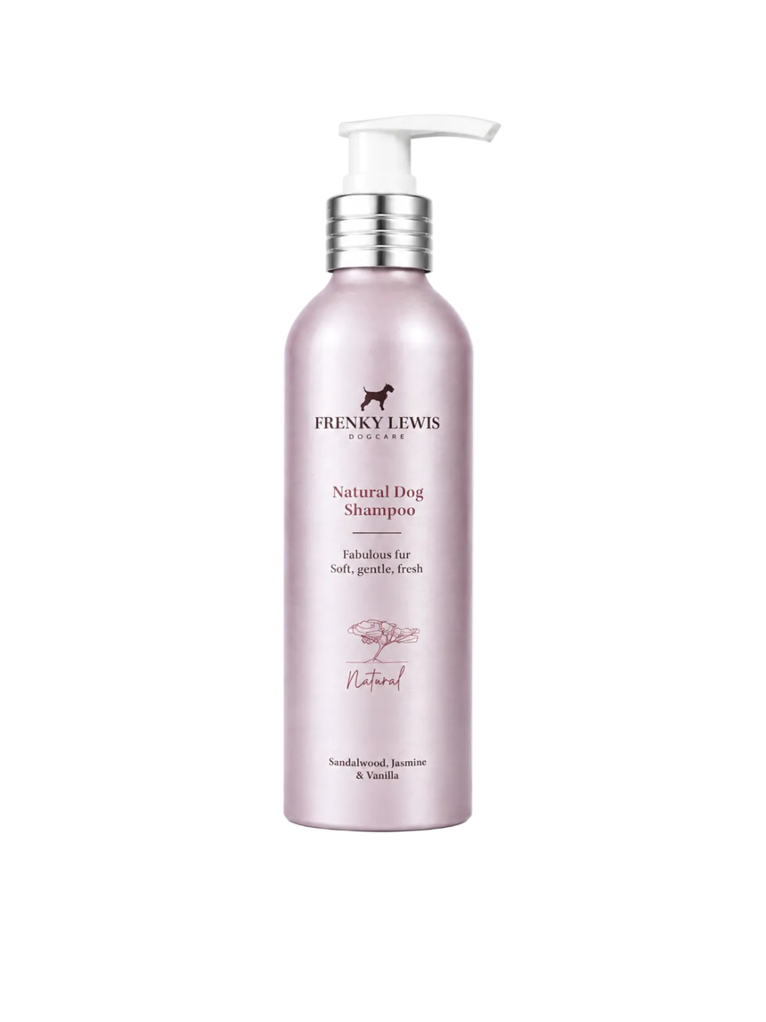 Šampūnas šunims Frenky Lewis Sandalwood, Jasmine, Vanilla, 200 ml