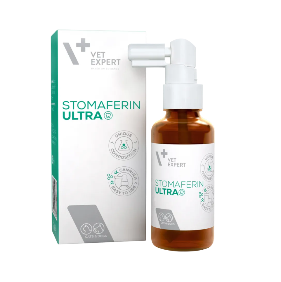 Priemonė burnos sveikatai VetExpert Stomaferin Ultra, 30ml