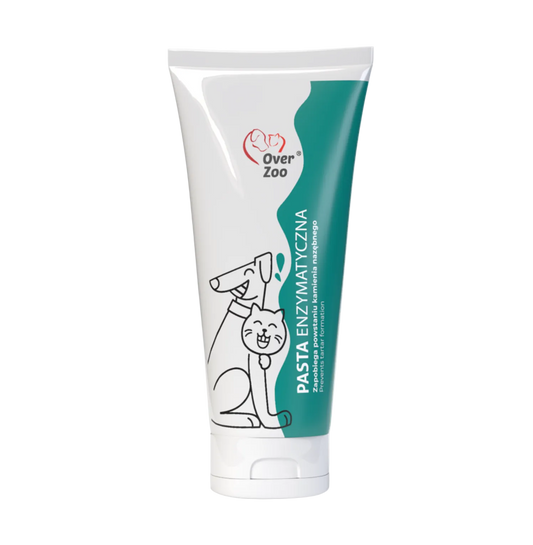 Over Enzymatic dantų pasta su fermentais šunims ir katėms, 100 ml
