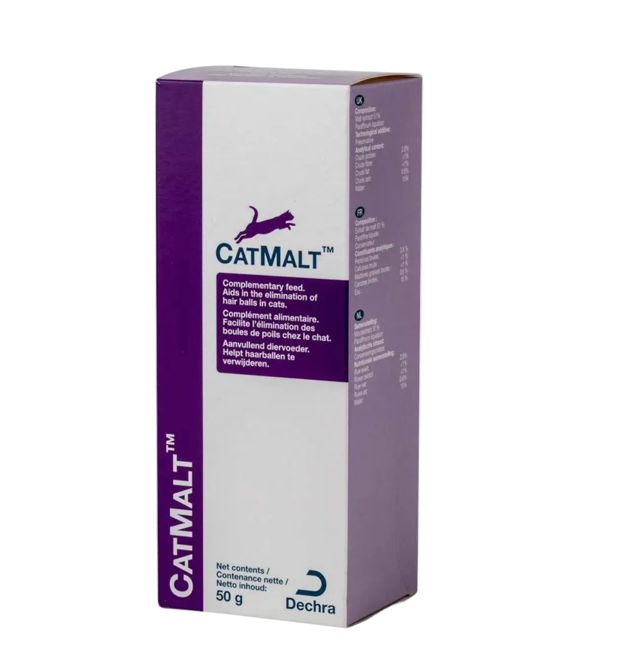 CatMalt salyklo pasta katėms nuo plaukų kamuoliukų, 50 g