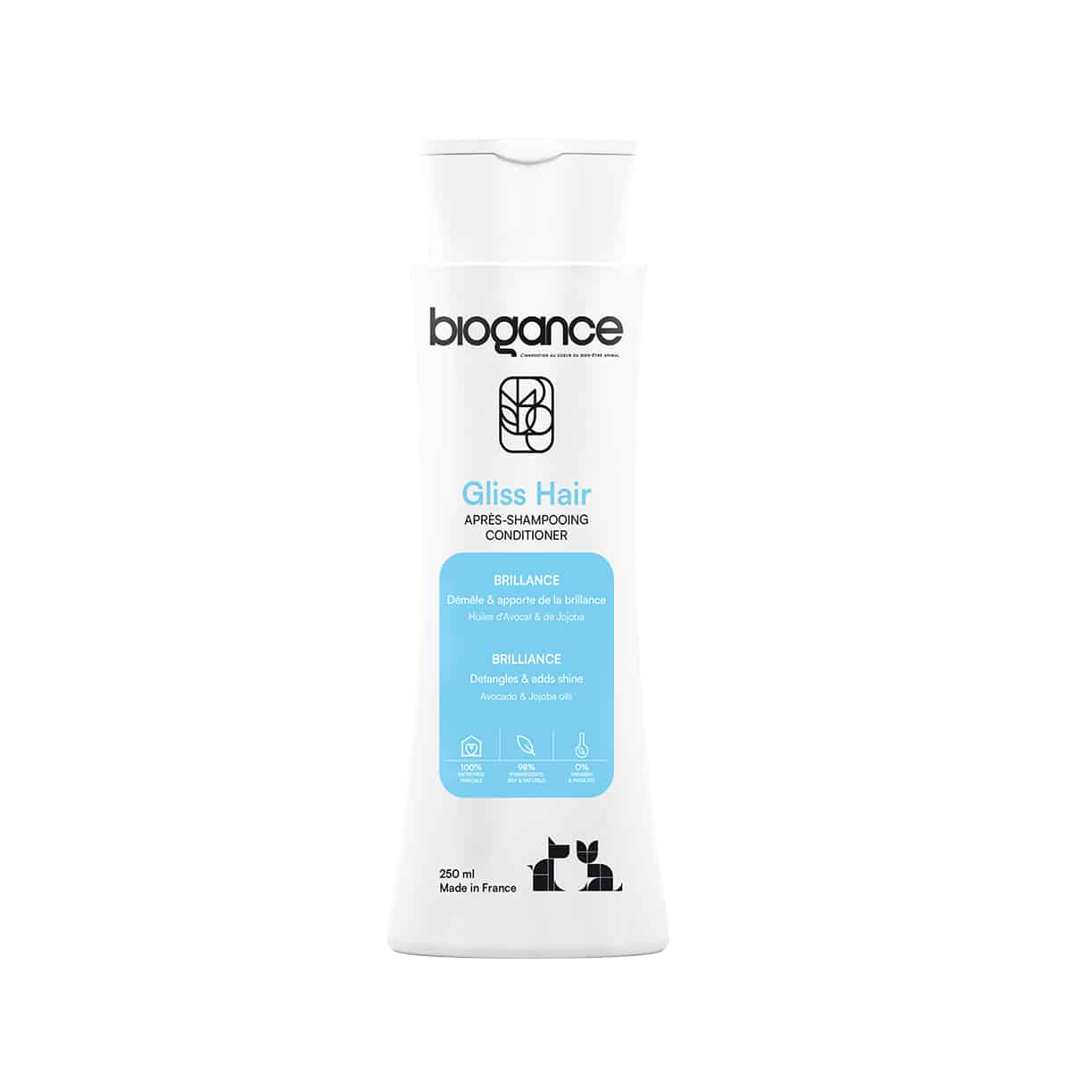 Kondicionierius šunims Biogance ,,Gliss Hair”, 250 ml