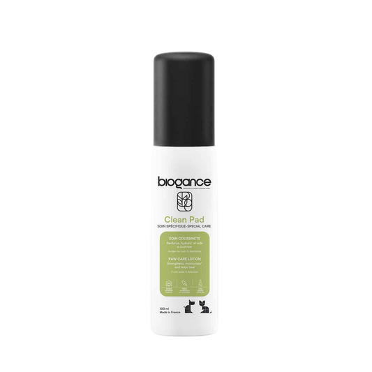 Priemonė išsausėjusioms pėdutėms Biogance Clean Pads Lotion, 100 ml