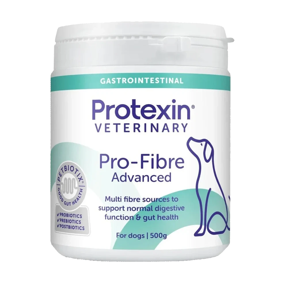 Protexin Pro-Fibre Advanced For Dogs prebiotikai ir probiotikai šunims, 500g